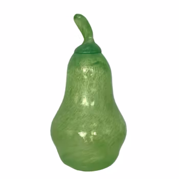 Jan Stenman - Svenskt konstglas - Päron - Handblåst studioarbete, Signerad