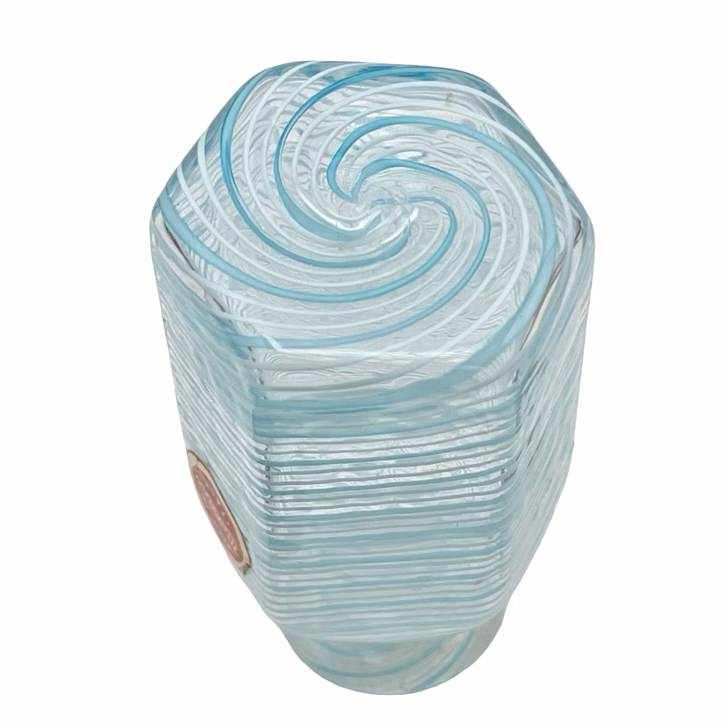 Äkta Murano parfymflaska med lock - Handgjort konstglas, Italien