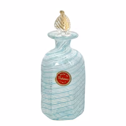 Äkta Murano parfymflaska med lock - Handgjort konstglas, Italien