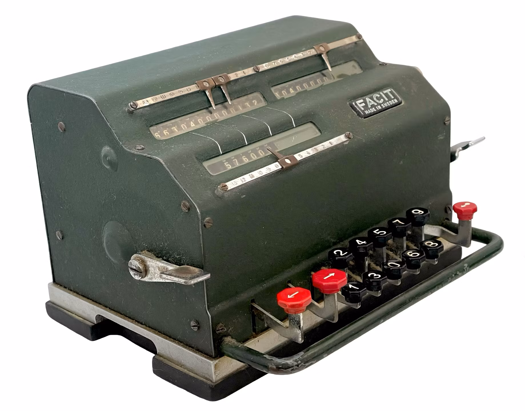 Vintage FACIT mekanisk räknemaskin - Sweden