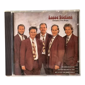 Lasse Stefanz - Ensam i ett regn (CD, Frituna)