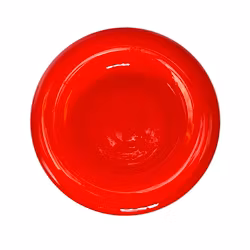 Orrefors Sweden - Röd Glasvas / Ljuslykta