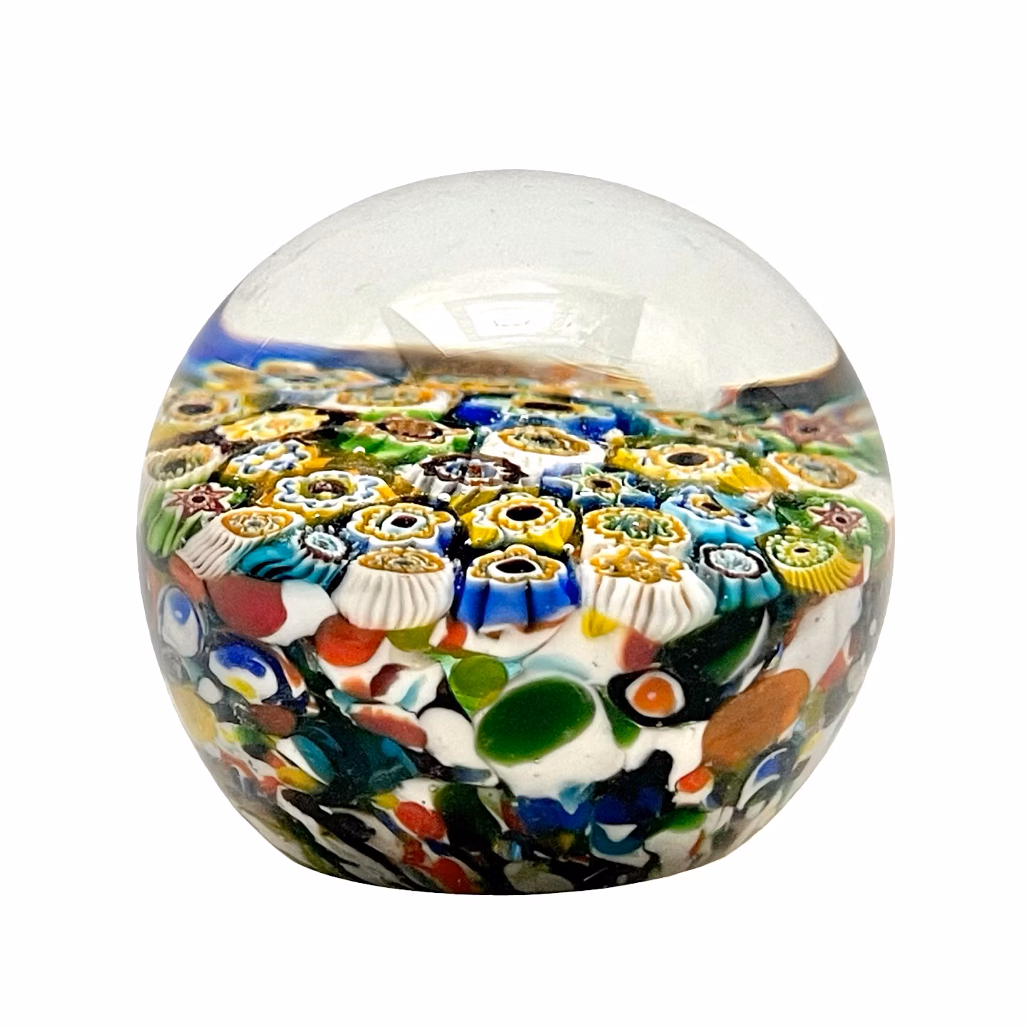 Murano millefiori brevpress i konstglas - Hantverk - Italien