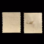 Sverige - Gustav V 20 öre - två frimärken - Klassiska svenska frimärken - Stämplade