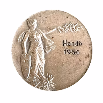 Military genuine silver medal - Swedish Military Sports Association (1956)