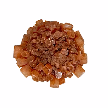 Naturalny klaster aragonitu - pomarańczowy kryształ (unikalny)