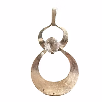 Karl Erik Palmberg - Wyjątkowy wisiorek ze srebra 925 w kształcie szpaka Alton - szwedzki modernistyczny design