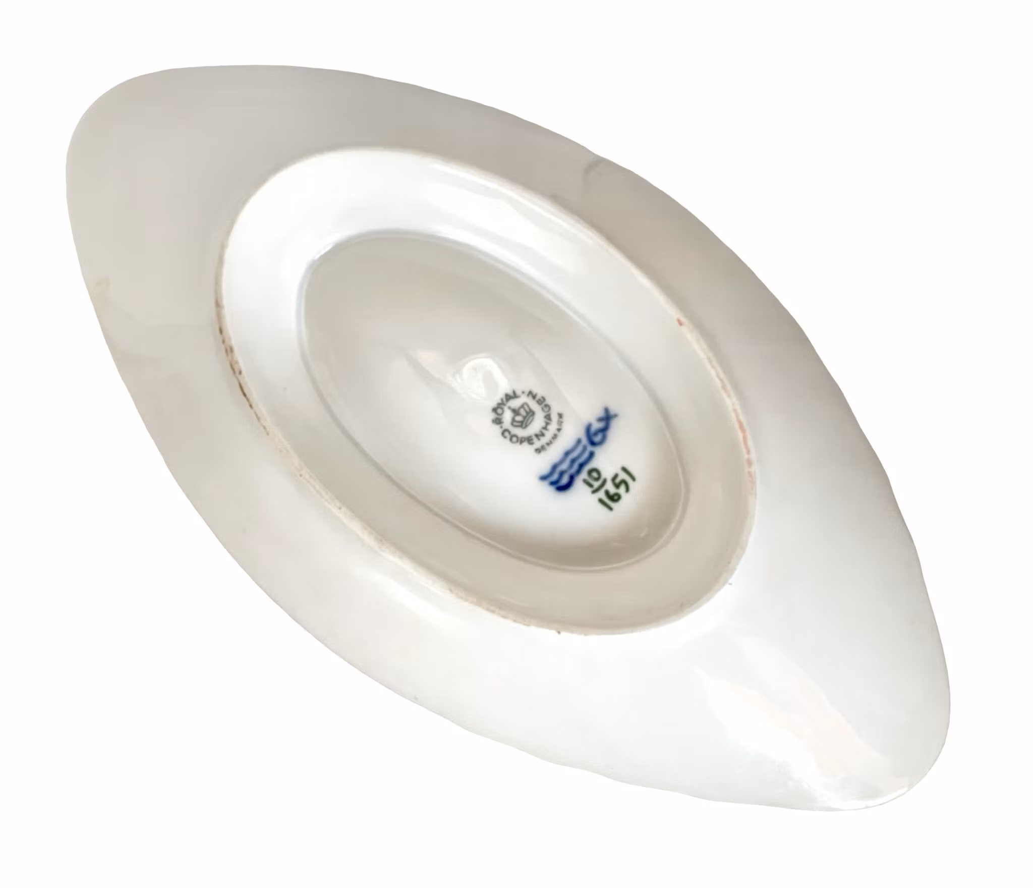 Royal Copenhagen - Saucer, Fleurs bleues - Porcelaine peinte à la main - Danemark