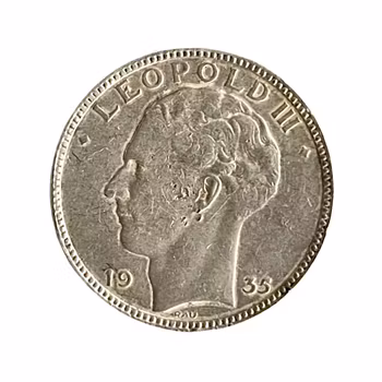 Belgium 20 Francs 1935 - Leopold III - Silver coin