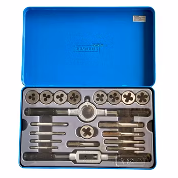 POWERFIX Profi gängtapp och gängsnitt sats (M3-M12)