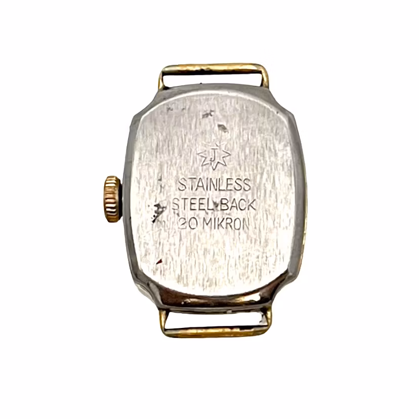 Junghans vintage ladies watch - Mechanical, 15 jewels, Gold plated - 1940s