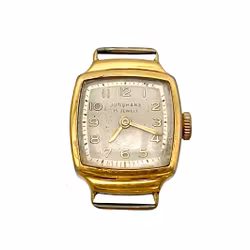 Junghans vintage damklocka - Mekanisk, 15 jewels, Guld pläterad - 1940-tal