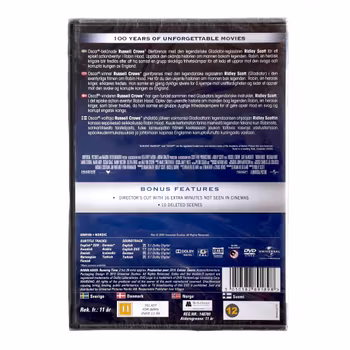 Robin Hood – seria kolekcjonerska z okazji 100. rocznicy – nowa, zapakowana płyta DVD