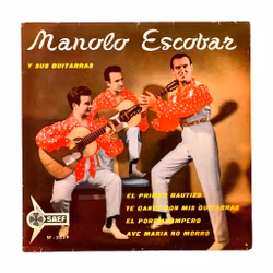Manolo Escobar - Y Sus Guitarras - Original EP, SAEF, Spanien
