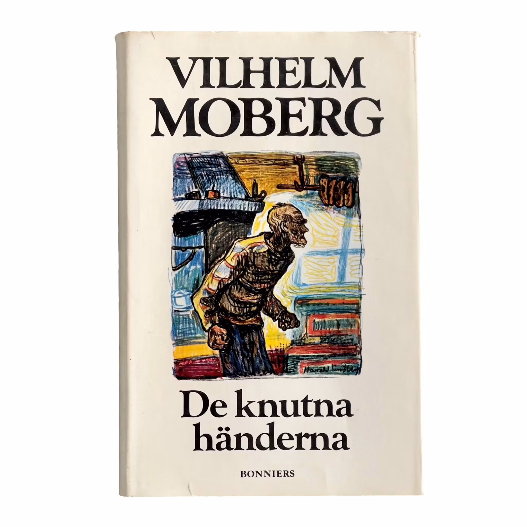 Exklusiv Boksamling - Vilhelm Moberg 4 klassiska inbundna originalutgåvor - Bonniers