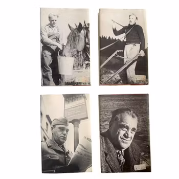 Exklusiv Boksamling - Vilhelm Moberg 4 klassiska inbundna originalutgåvor - Bonniers