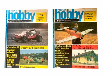 ALLT OM HOBBY - Komplett årgång 1981 (Nr 1-8)