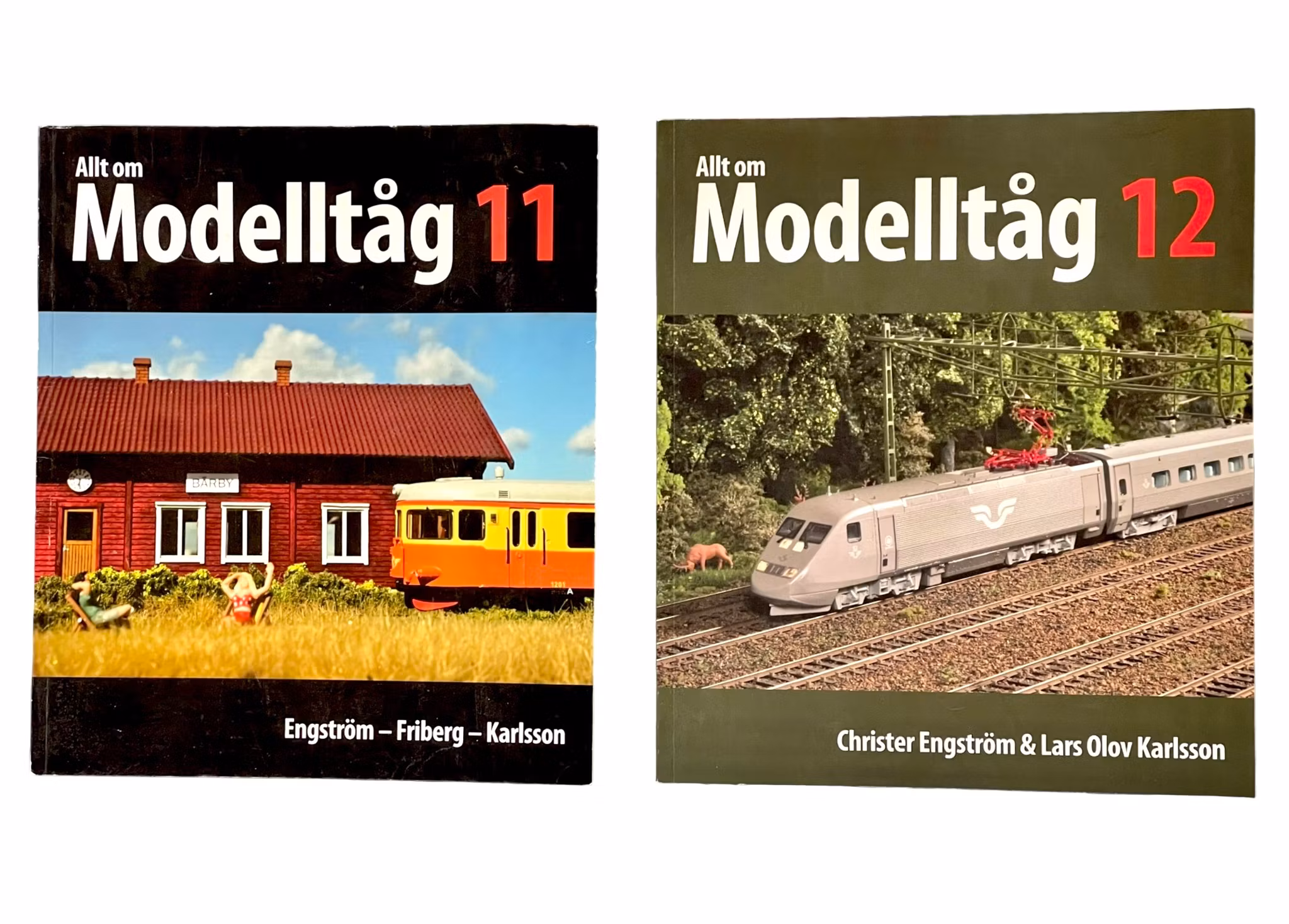 Allt om Modelltåg - komplett bokserie (del 1-12)