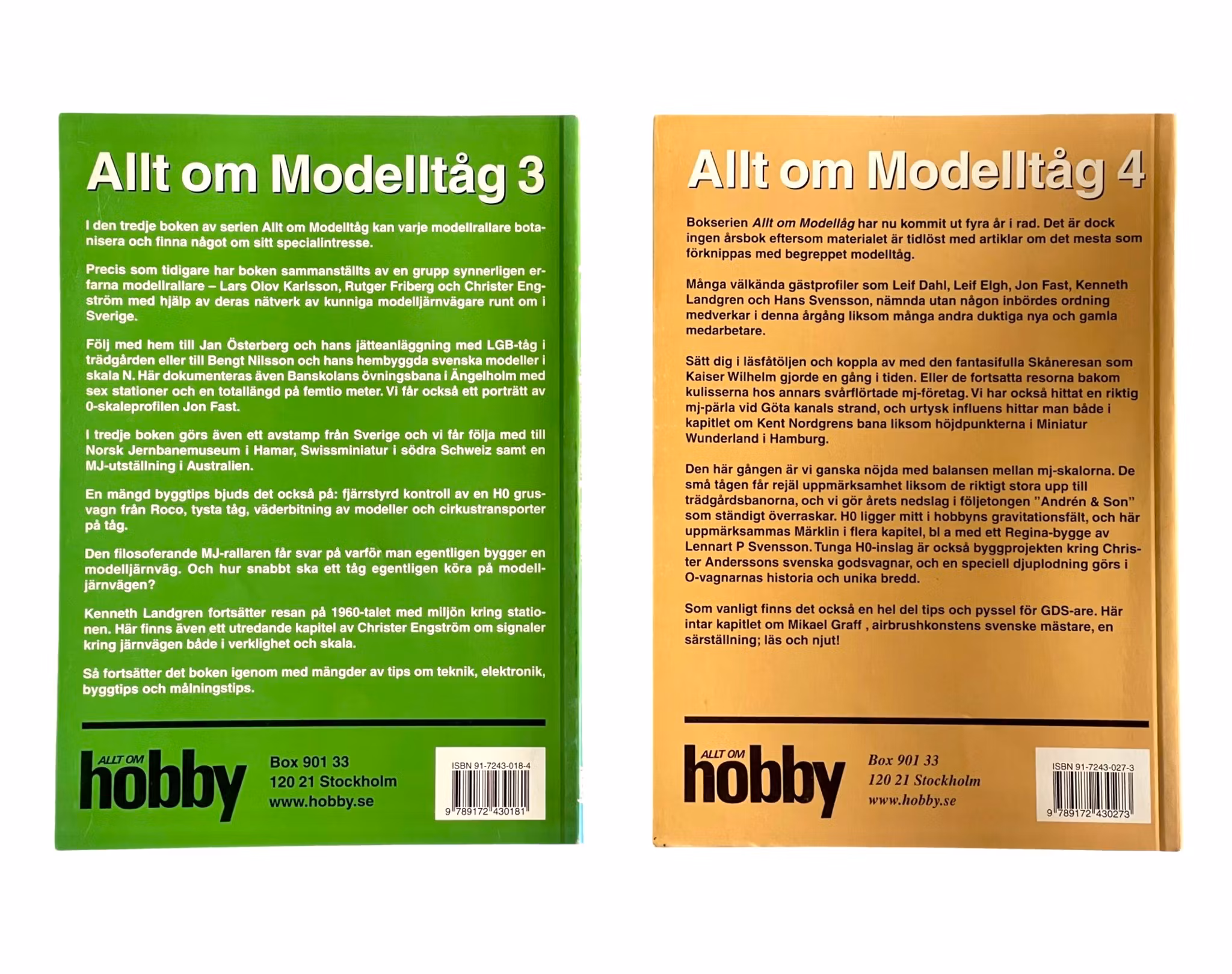 Allt om Modelltåg - komplett bokserie (del 1-12)