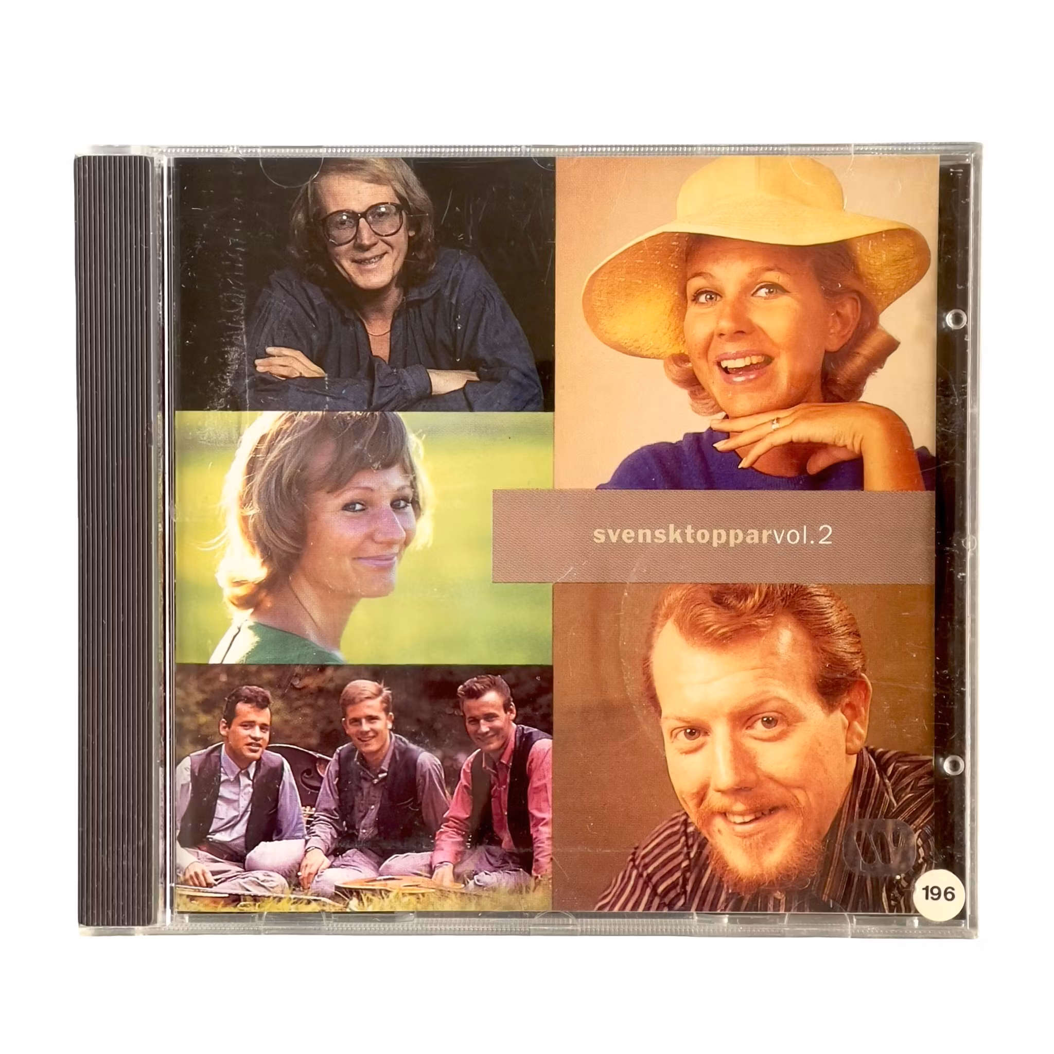 Svensktoppar vol. 2 original cd - svenska klassiker 1960-1978