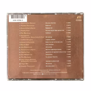 Svensktoppar vol. 2 original cd - svenska klassiker 1960-1978