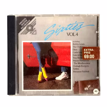 Sixties vol. 4 original cd med klassiska 60-tals låtar