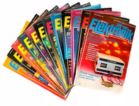 Allt om elektronik - Stor retrosamling - 12 styck