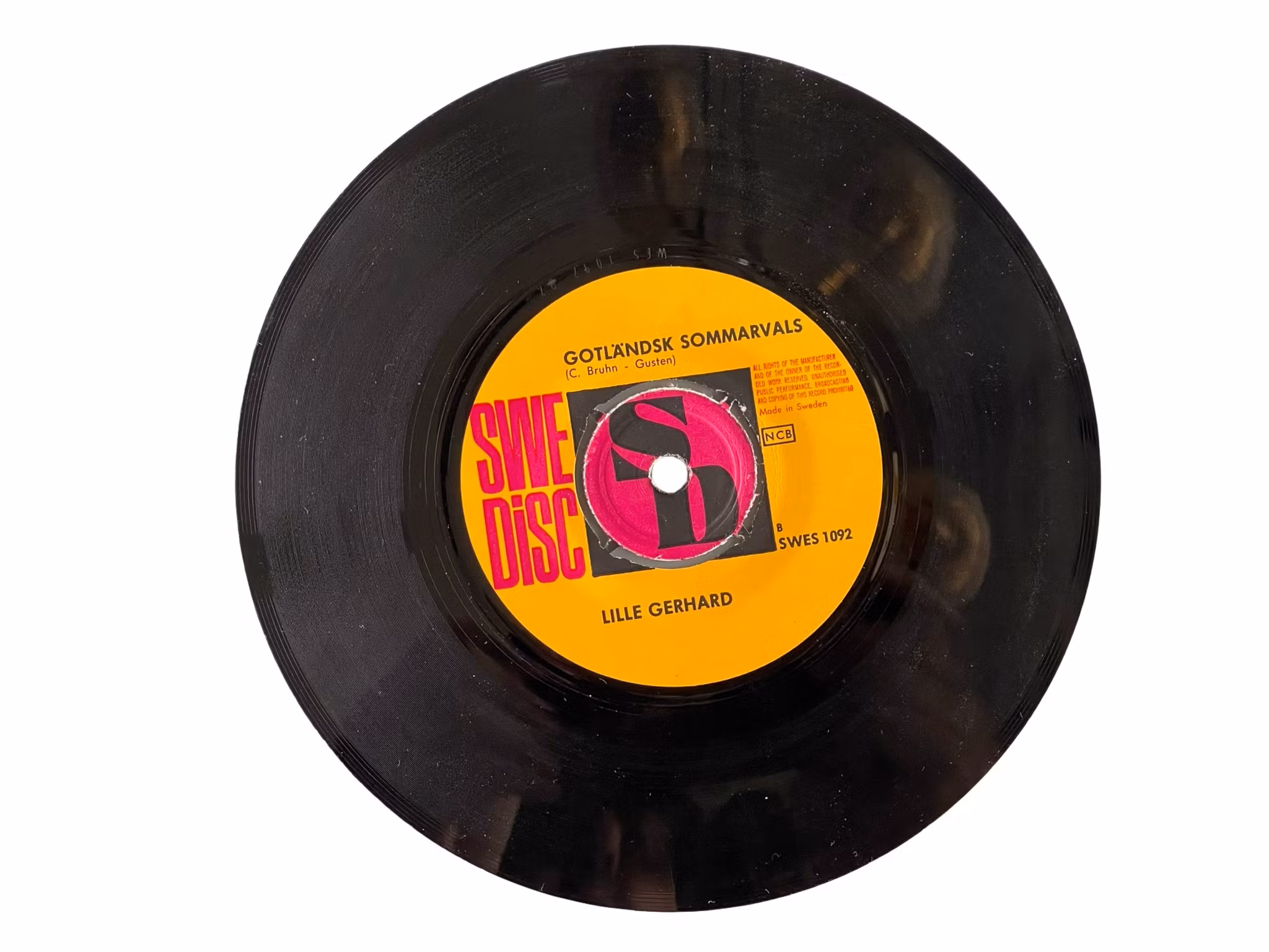 EP Vinyle Single - Lille Gerhard - Gotland Summer Waltz (Swedisc)