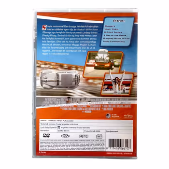 Herbie – W pełni naładowany, nowe opakowanie DVD – wydanie szwedzkie – Disney Classics