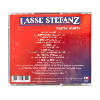 Lasse Stefanz - Marie Marie (CD) - Dansband / Svensk toppen