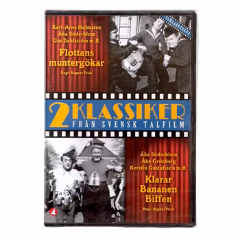 2 klasyczne szwedzkie komedie (lata 50.) Nowe opakowanie DVD