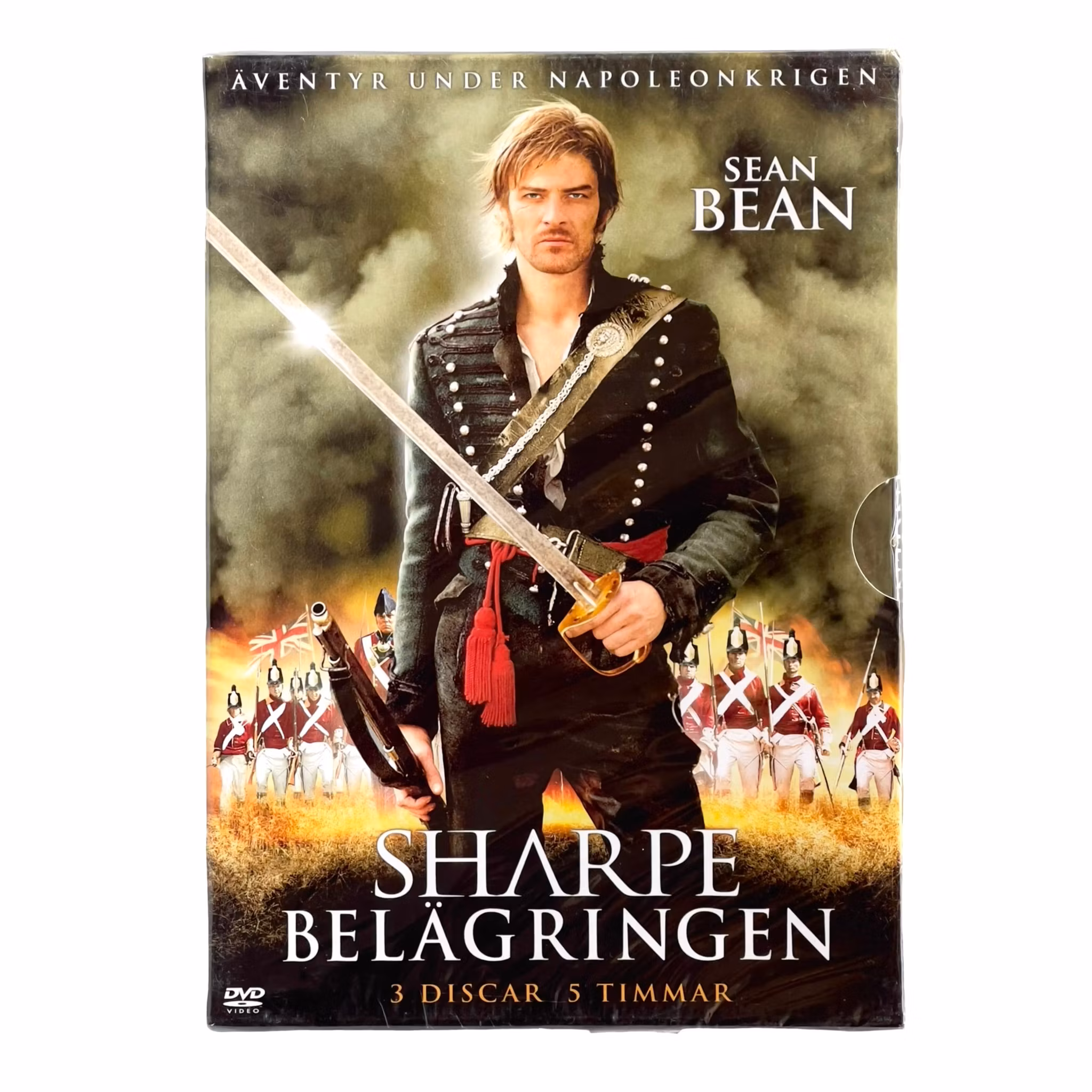 Sharpe - Sharpe: Belägringen (Ny Inplastad DVD box, 3 skivor)