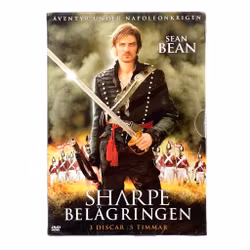 Sharpe - Sharpe: Belägringen (Ny Inplastad DVD box, 3 skivor)