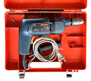 Bosch 1159.7 iskuporakone - 500 W alkuperäisessä kotelossa - tukikahvalla