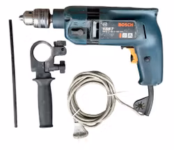 Bosch 1159.7 Slagborr maskin - 500 W i originalväska - Med stödhandtag