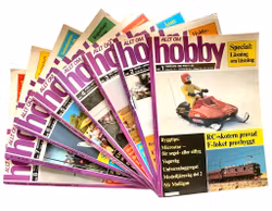 Allt om Hobby - Komplett samling 1982 (Nr 1-8) Reklambroschyrer / Modellhobby