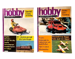Allt om Hobby - Komplett samling 1982 (Nr 1-8) Reklambroschyrer / Modellhobby