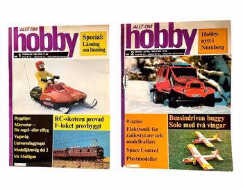 Tutto sull'hobby - Collezione completa 1982 (n. 1-8) Brochure pubblicitarie / Hobby modellismo