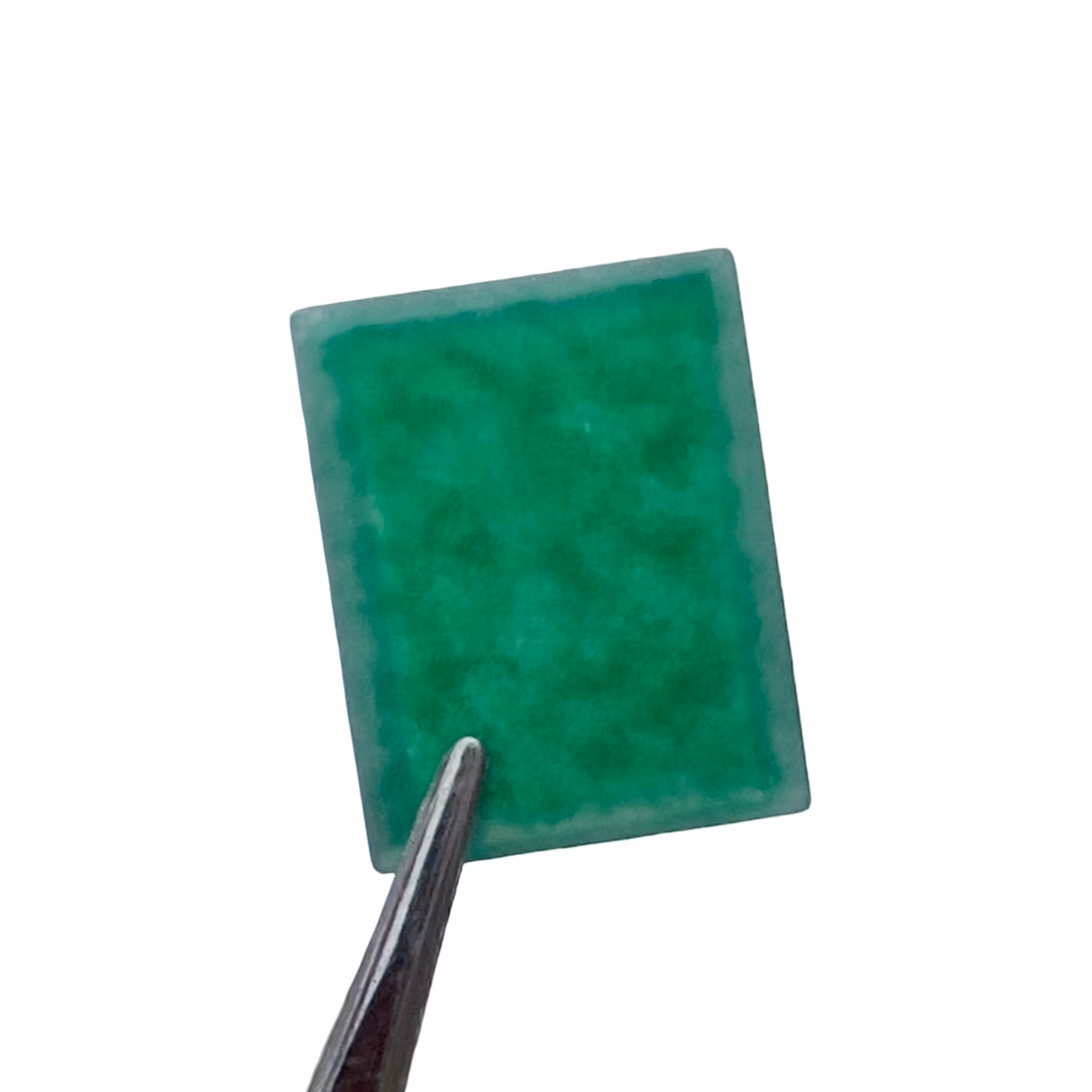 4,55 ct Naturlig smaragd - Rektangulär slipning, lös sten