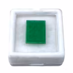 4,55 ct Naturlig smaragd - Rektangulär slipning, lös sten