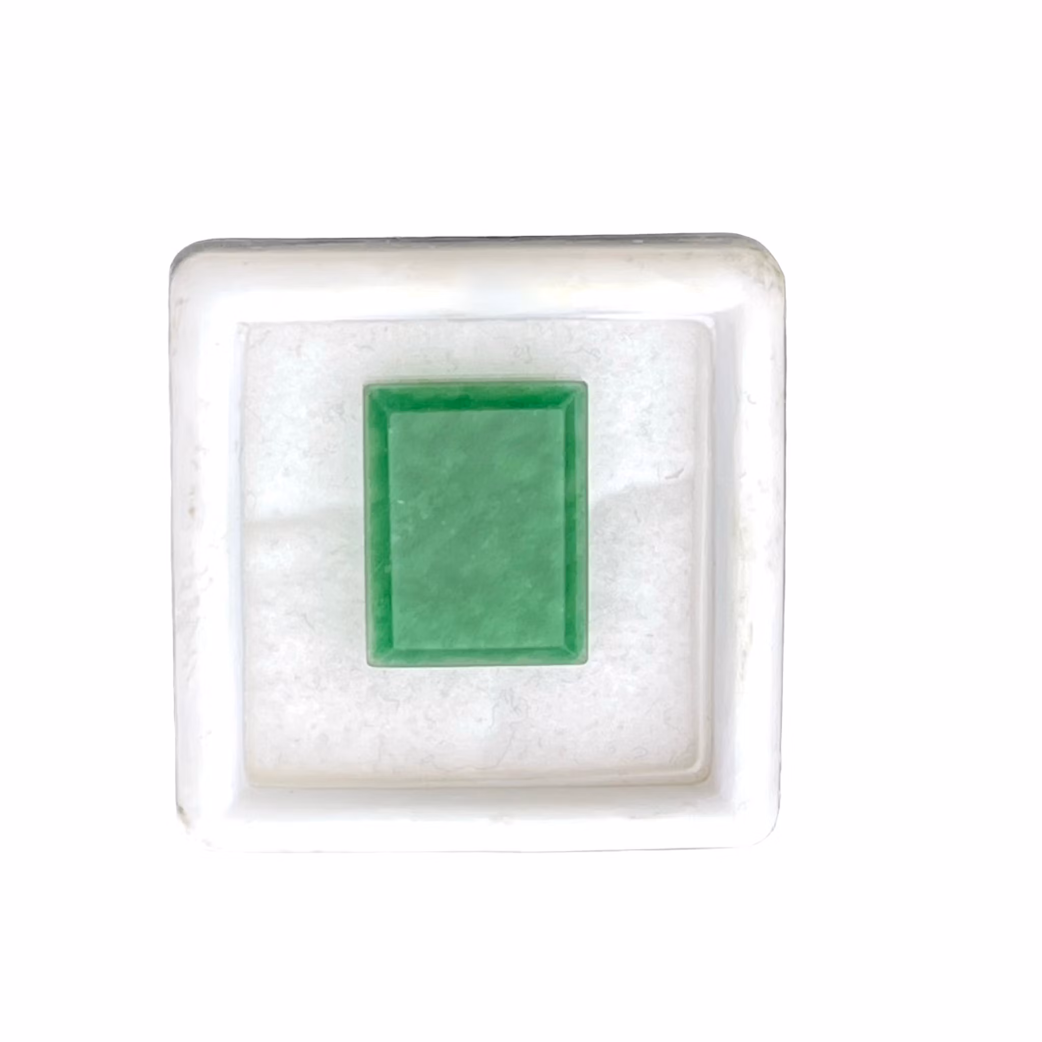 4,55 ct Naturlig smaragd - Rektangulär slipning, lös sten