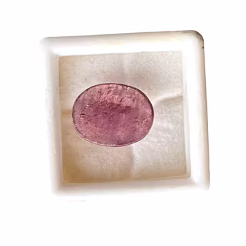 7,15 ct Naturalny, prawdziwy rubin – kamień o szlifie owalnym