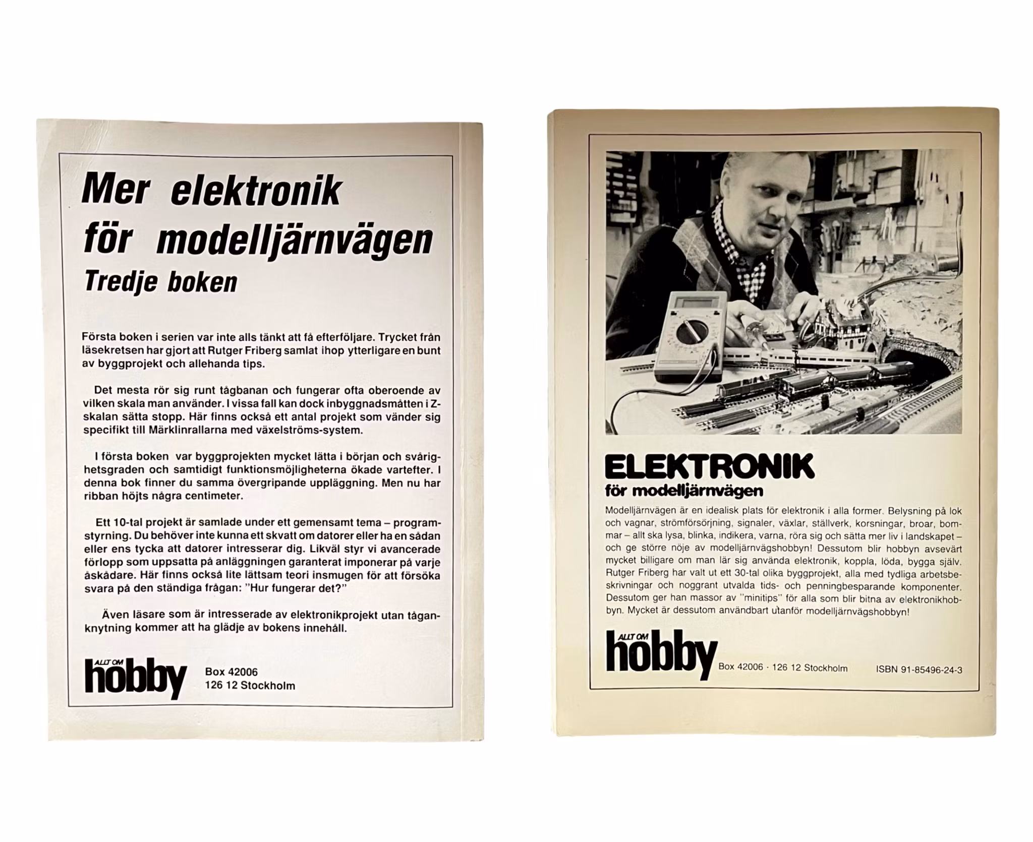 Elektronik för modelljärnvägen - Rutger Friberg - 5 Delar - Byggprojekt, DCC, signaler