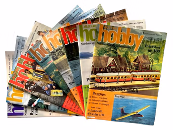 Allt om Hobby - Komplett årgång 1979 (Nr 1-8) - Modell, RC, flyg, båt, tåg