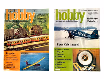 Allt om Hobby - Komplett årgång 1979 (Nr 1-8) - Modell, RC, flyg, båt, tåg