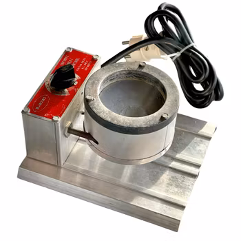 Lee elektrisk smelteovn/varmegryte for metall - 500 W - Med temperaturkontroll