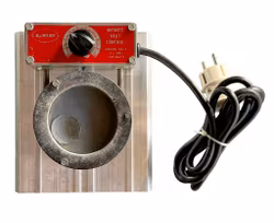 Lee elektrisk smelteovn/varmegryte for metall - 500 W - Med temperaturkontroll