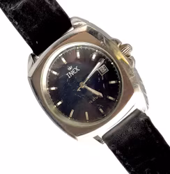 INEX of Scandinavia herrklocka - vintage design - datumvisning - 10 ATM