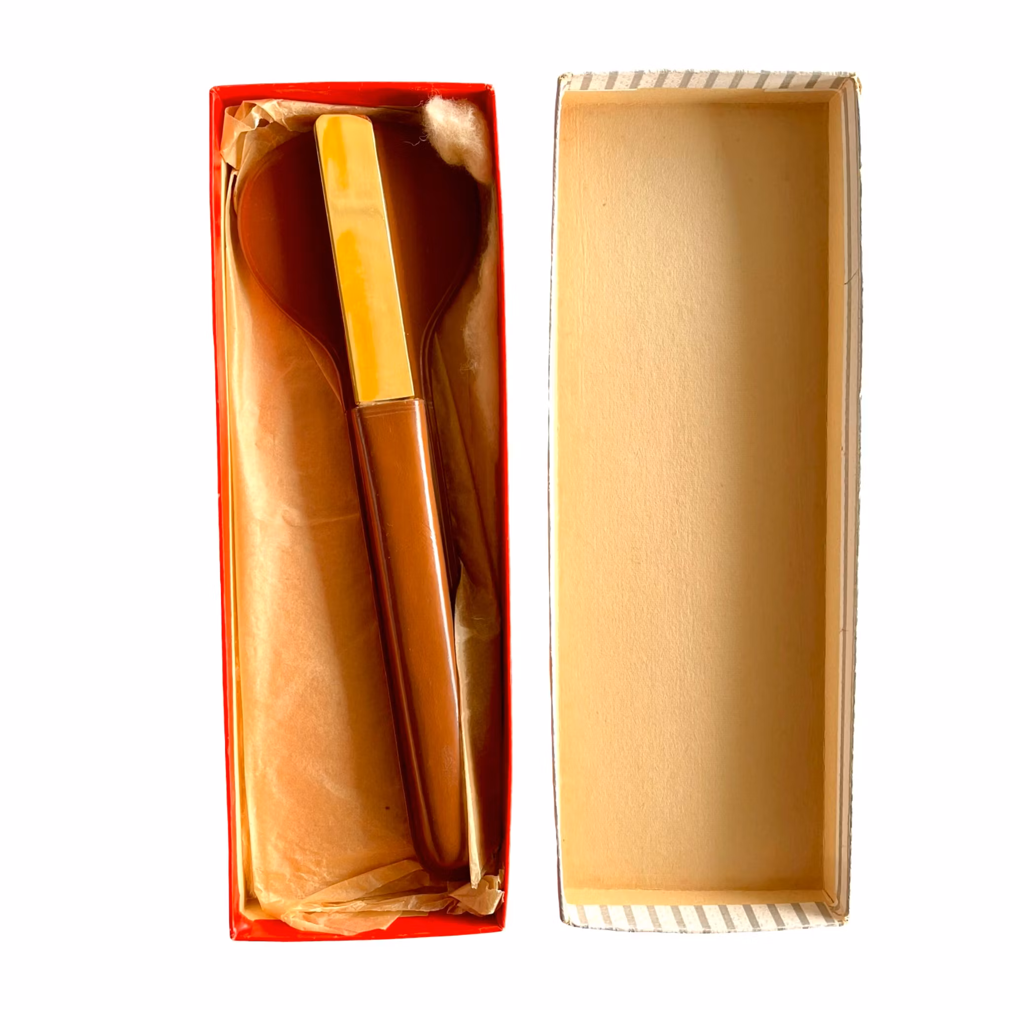 Vintage brevöppnare från PFEILRING Solingen - förgylld finish - i originaletui