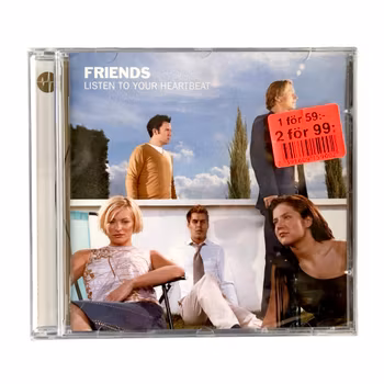 Friends - Listen to Your Heartbeat (Ny Inplastad CD)